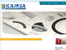 Tablet Screenshot of kamsa.com.tr